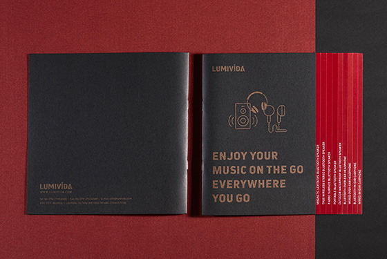 LUMIVIDA Bluetooth Speaker and Headphone Booklet